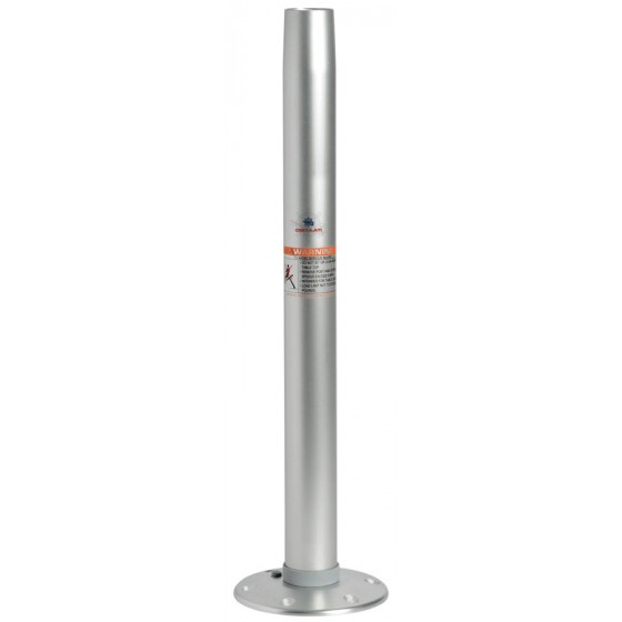 Tafelpoot Aluminium 68,5 cm Compleet