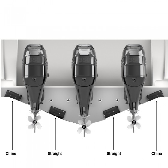 Zipwake Serie 450S Straight Kit Box Trimsysteem