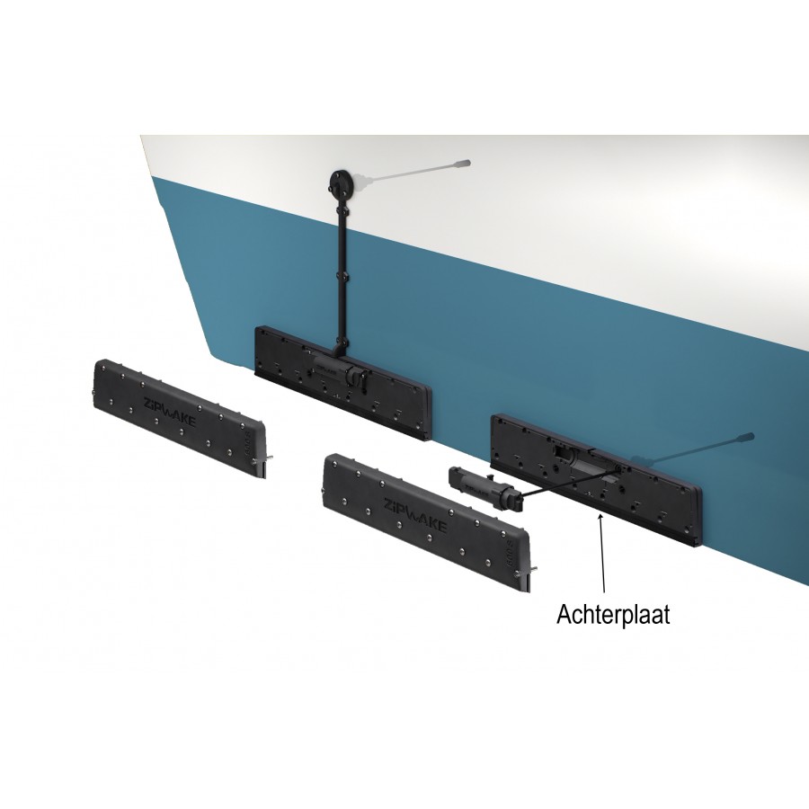 Series S Losse Interceptor Achterplaat