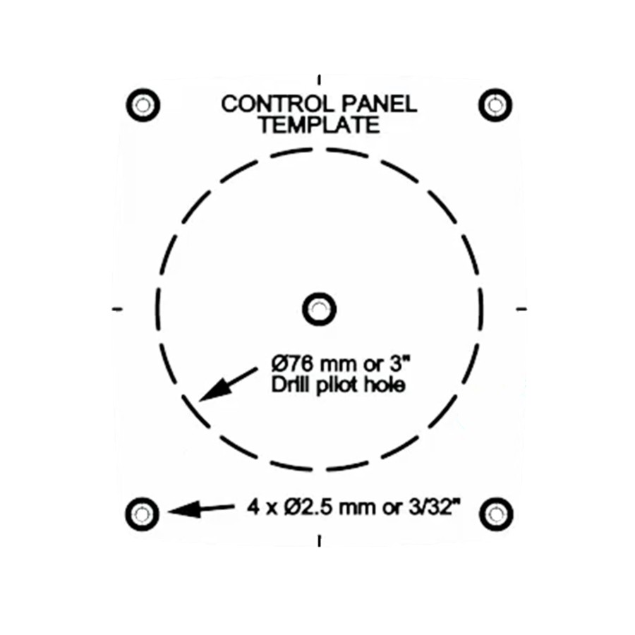 CP-S Drill Template