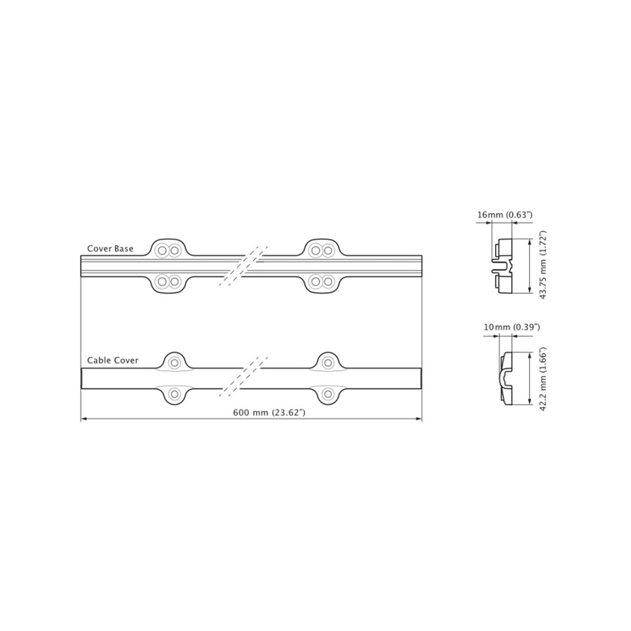 Kabelbeschermer Series E Extention Set