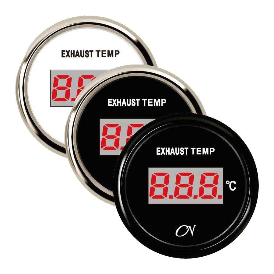 CN Uitlaat Temp.Meter Digitaal 0-190 Ohm