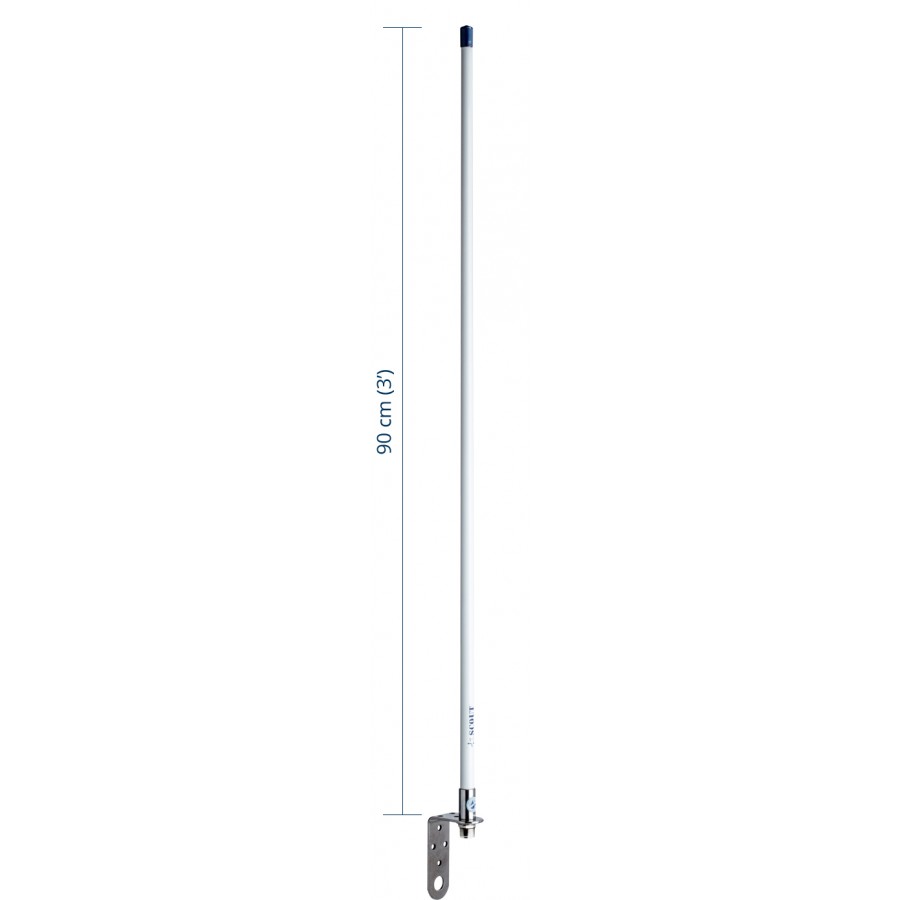 KS-61 Antenne polyester 360° 2.4 GHz 10dB 90cm