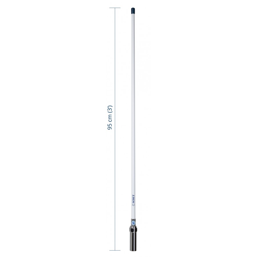 KS-62 Antenne polyester 360° 2.4 GHz 10dB 90cm