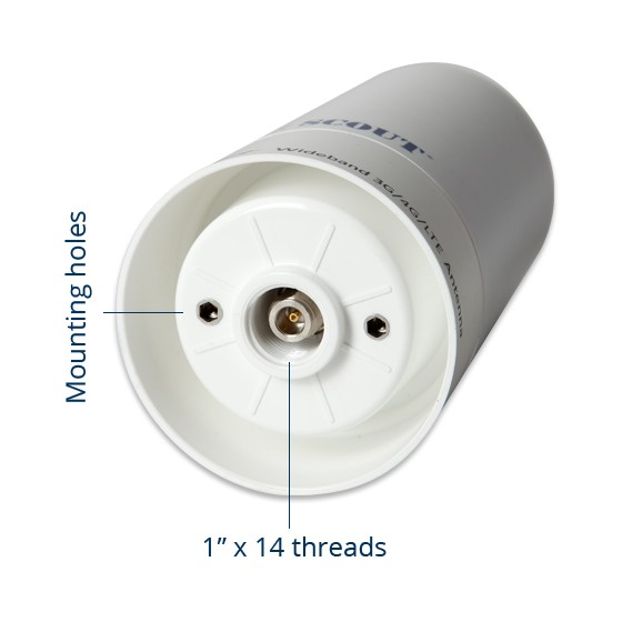 Sea-Connect 4dBi bandbreedte 3G/4G/5G ø11cm