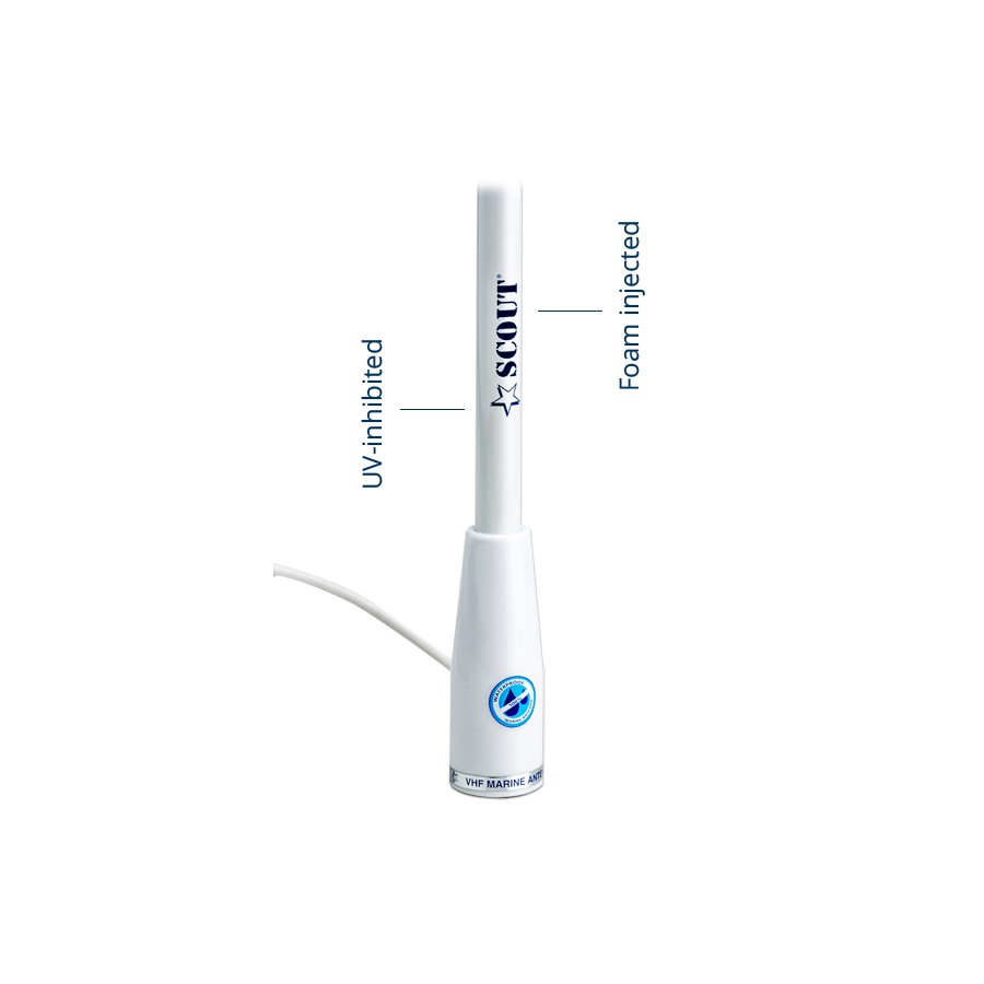 KS-22 polyester VHF 1,5mtr 3dB