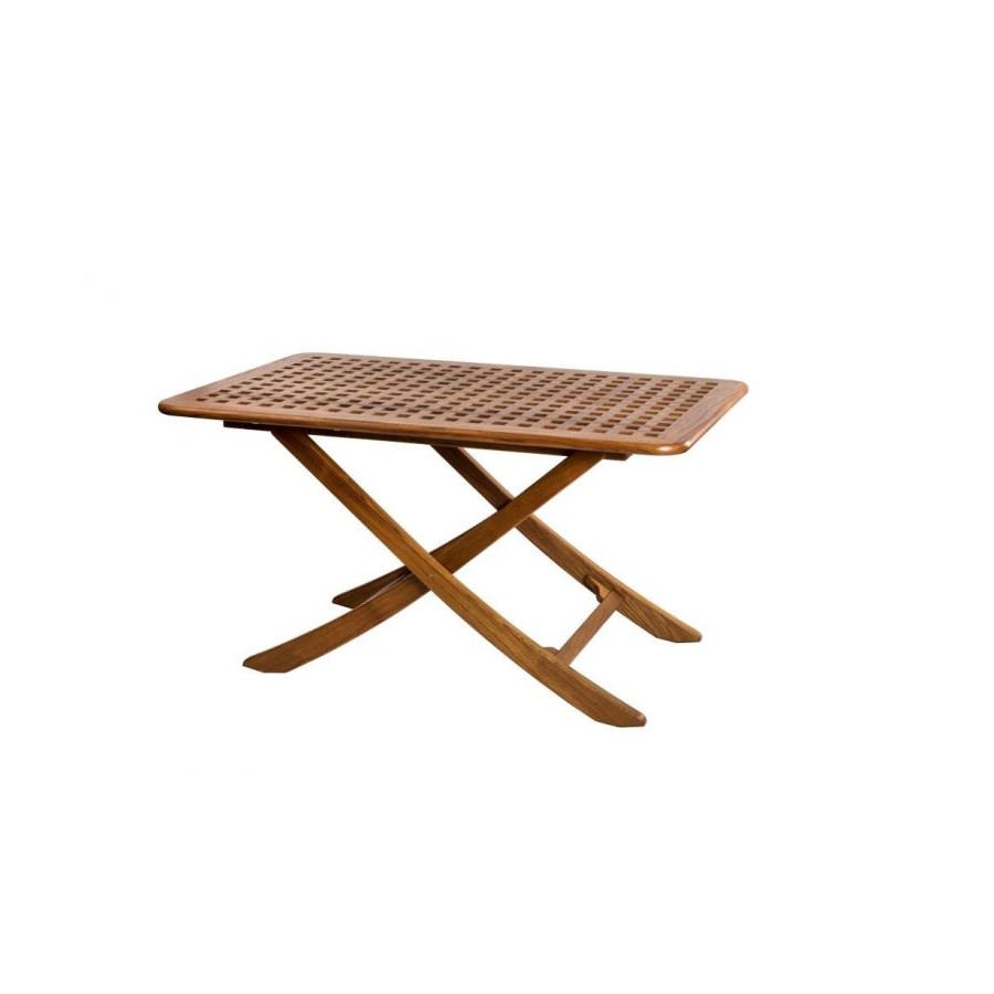 Inklapbare tafel San Remo 150x85 cm Teak