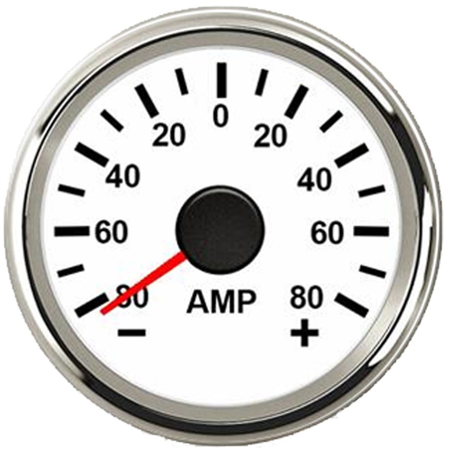 Amperemeter 9 - 32 V met Shunt