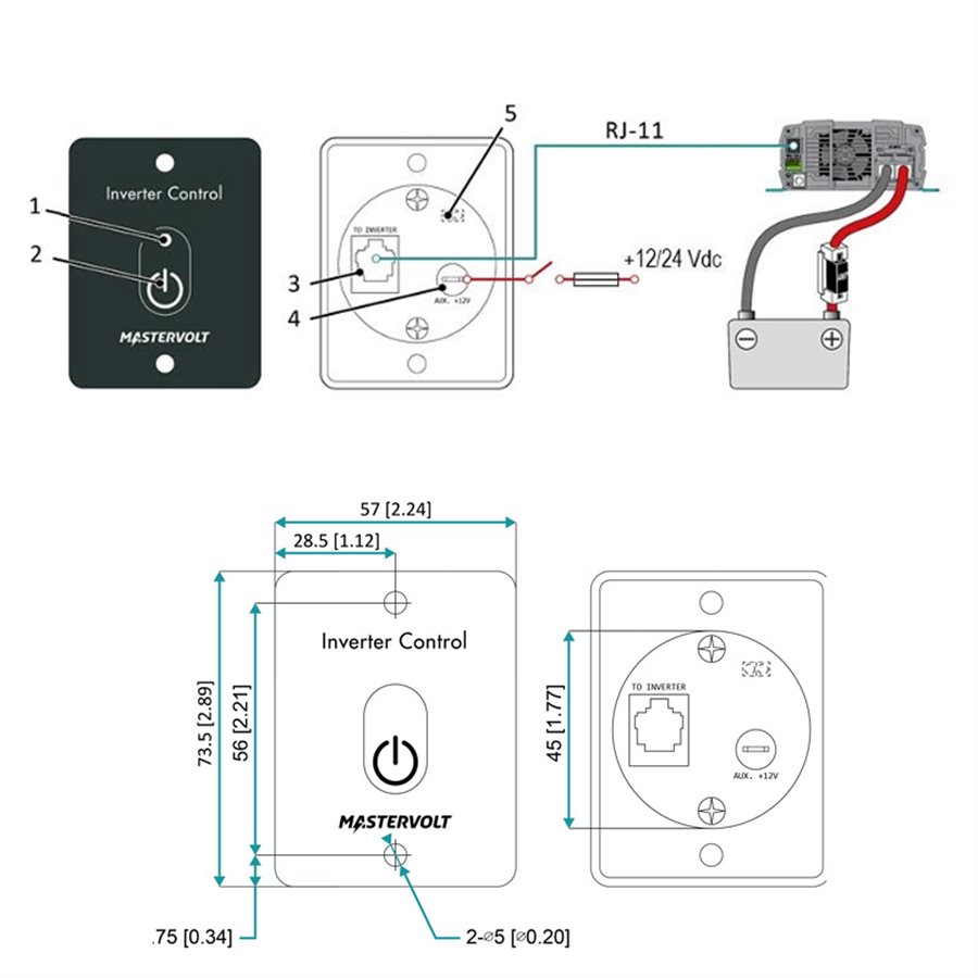 AC Master Afstandsbediening