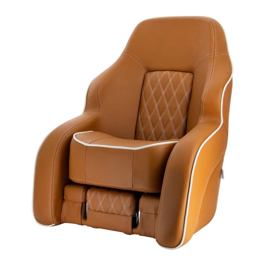 Flip-Up stoel COMMANDER Cognac