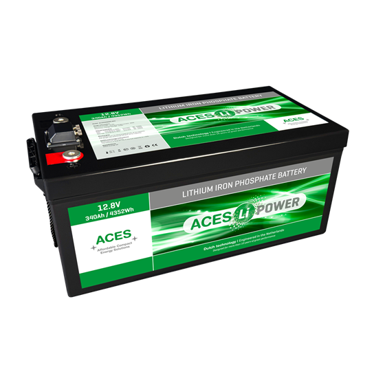 12V HFA LiFePO4 Lithium Accu's 340