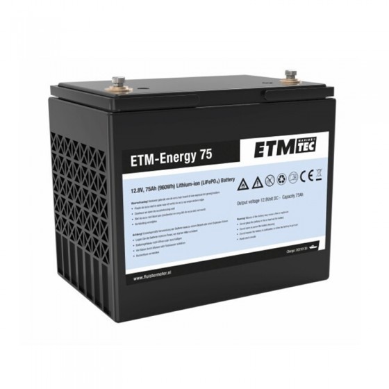 ETM-TEC Carp 60 Kortstaart Elektromotor set